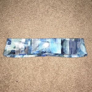 Blue & Green Patterned Headband